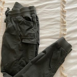 Olive green hiking/cargo pants